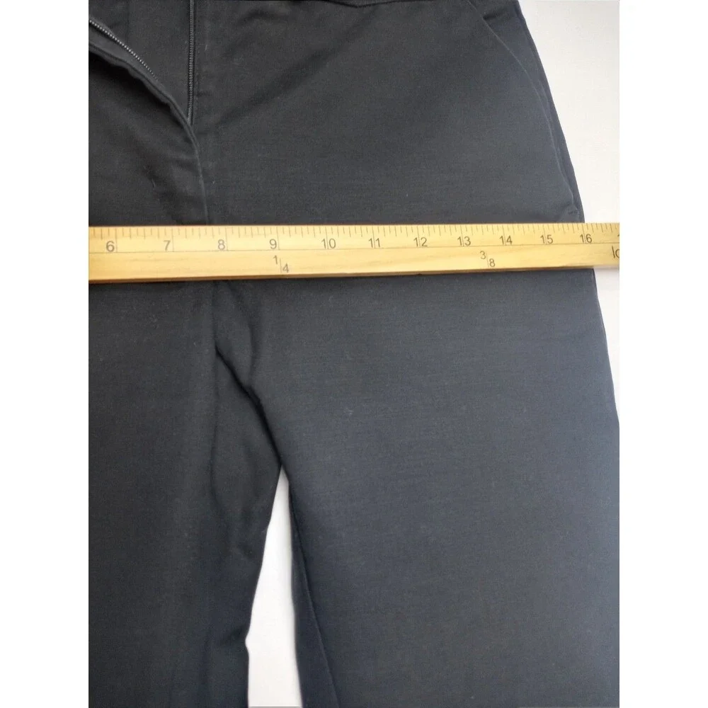 Sandro Paris Women’s Tailored Dress Black  Pants EU 34 US 2 Cotton - Picture 11 of 16